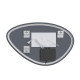 Зеркало Mixxus Premium DIVERSE MA01-90x60-REVERSE (LED Touch, Anti-fog, димер (3-6,5kK))