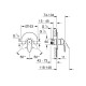 Смеситель прихованого монтажу для 1 споживача Grohe Eurosmart New