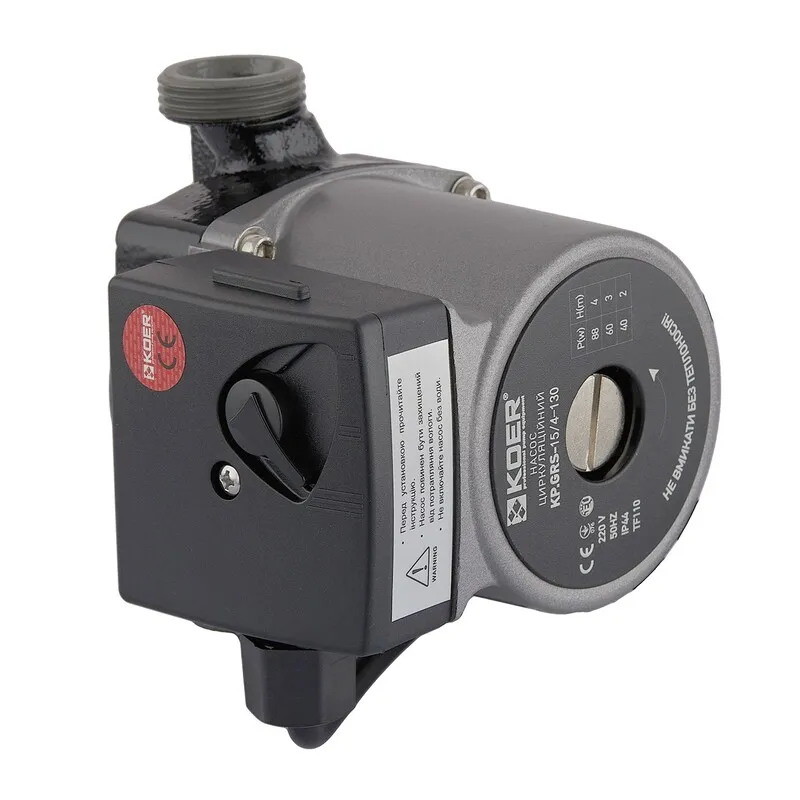 Насос циркуляционный Koer KP.GRS-15/4-130 (с кабелем и гайками)