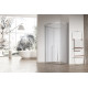 Душевая кабина без поддона Koer SR SC06-100x100x200-TR-01 прозрачное стекло Easy Clean 8мм, хром (K