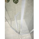 Душевая кабина без поддона Koer SR SC06-100x100x200-TR-01 прозрачное стекло Easy Clean 8мм, хром (K