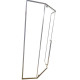 Душевая кабина без поддона Koer SR SC06-100x100x200-TR-01 прозрачное стекло Easy Clean 8мм, хром (K