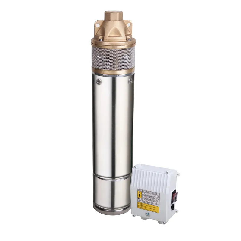 Насос скваженный вихревой Taifu 4SKM-200 с пультом Н=130М, Q=3кбМ, P=1500 Вт, кабель 12м, 1"(TF3351