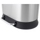 Мусорное ведро с плавным закрытием овальное Mixxus Premium Strong-TC0105 SS Color 5л цвет нержавейк