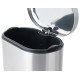 Мусорное ведро с плавным закрытием овальное Mixxus Premium Strong-TC0105 SS Color 5л цвет нержавейк