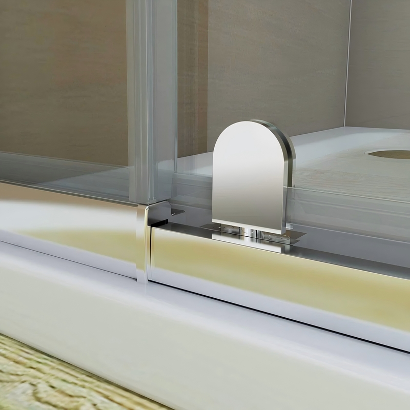 Душевая кабина без поддона Koer SR SC05-90x90x195-TR-01 прозрачное стекло Easy Clean 6мм, хром (KR5