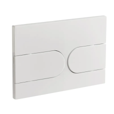 Панель смыва Koer KT-0604-03 240x160x10mm пластиковая, закругленная кнопка