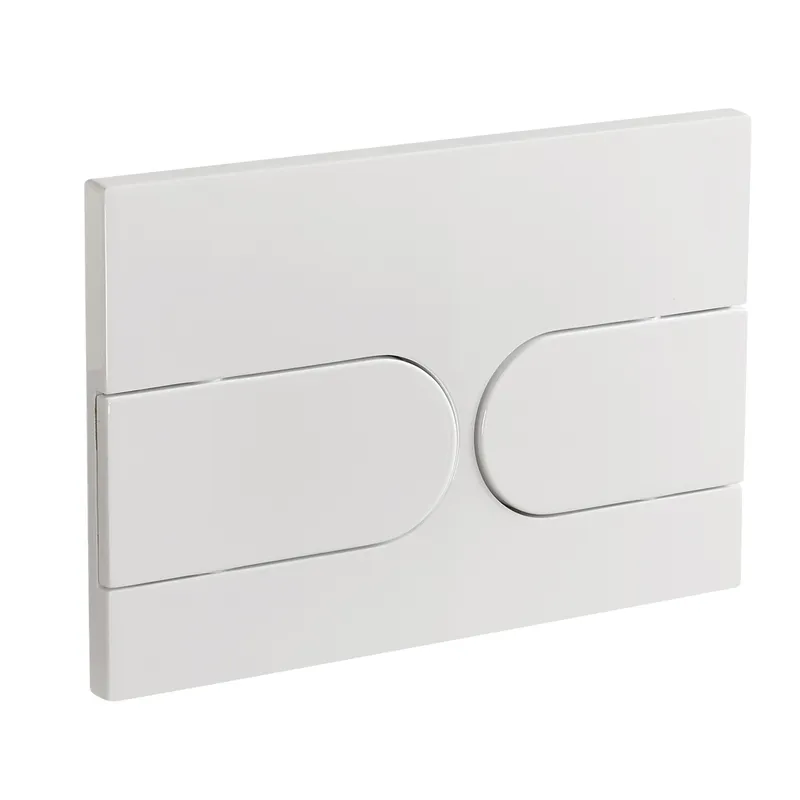 Панель смыва Koer KT-0604-03 240x160x10mm пластиковая, закругленная кнопка