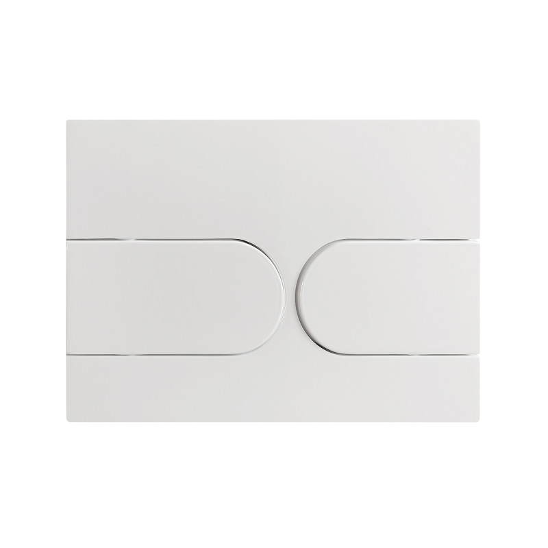 Панель смыва Koer KT-0604-03 240x160x10mm пластиковая, закругленная кнопка