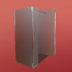 Душова перегородка Koer SR SP03-120x200-TR-01 Walk-In прозоре скло Easy Clean 8мм, хром (KR53