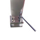 Душова перегородка Koer SR SP03-120x200-TR-01 Walk-In прозоре скло Easy Clean 8мм, хром (KR53