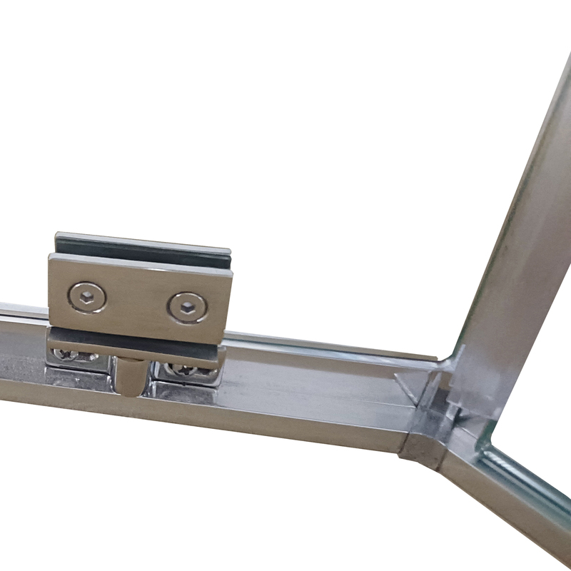 Душевая кабина без поддона Koer SR SC06-90x90x200-TR-01 прозрачное стекло Easy Clean 8мм, хром (KR5