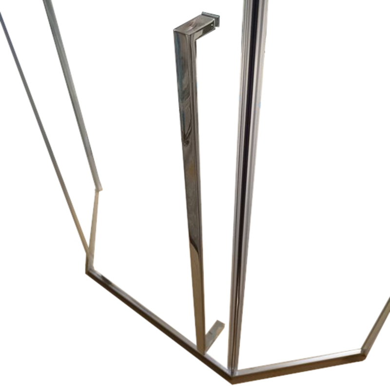 Душевая кабина без поддона Koer SR SC06-90x90x200-TR-01 прозрачное стекло Easy Clean 8мм, хром (KR5