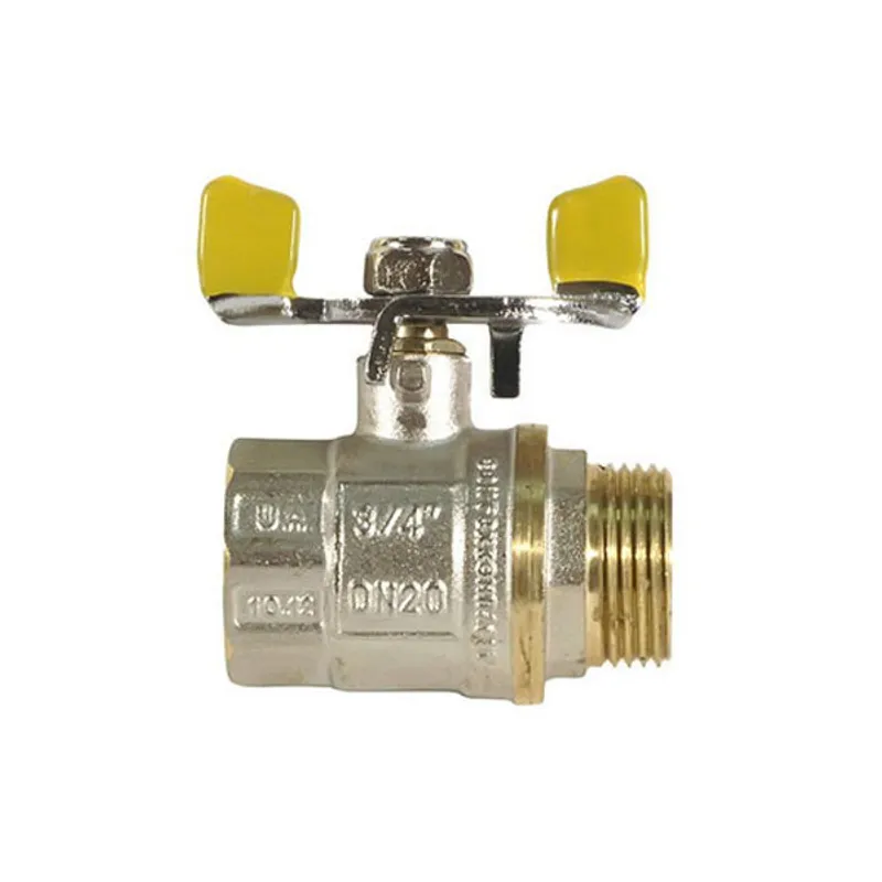 Кран шаровой СК 3/4" ГШМ YELLOW ART.607