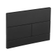 Панель смыва Koer KT-0603-05 240x160x10mm пластиковая, линейная кнопка