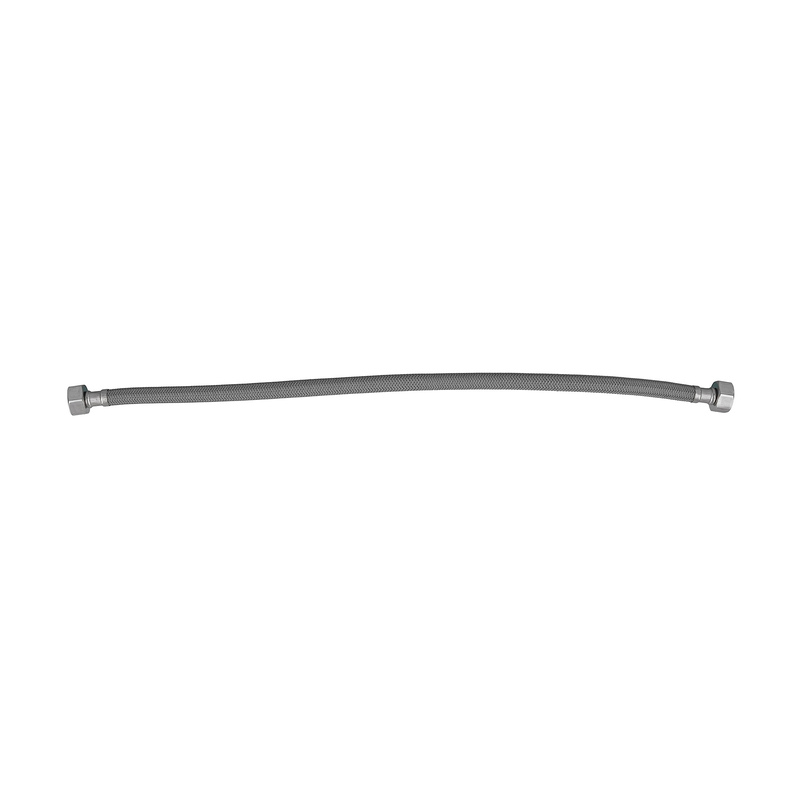 Гибкая подводка Zerix ZHN-02-F1/2"xM10-030 (нейлоновая оплетка, гайки нерж) (пара)