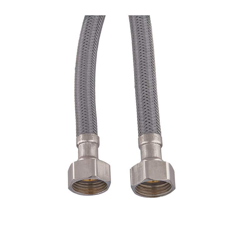 Гибкая подводка Zerix ZHN-02-F1/2"xM10-030 (нейлоновая оплетка, гайки нерж) (пара)