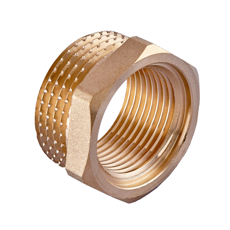Футорка Koer KF.F0810.WN - 1"x3/4" без никеля