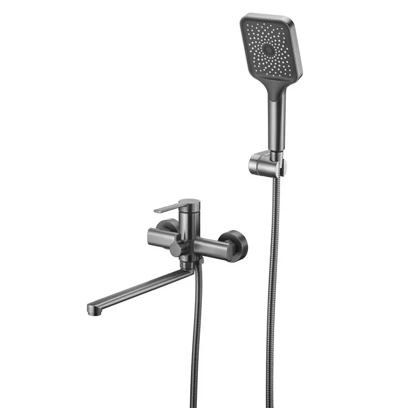 Смеситель для ванны Mixxus Lord 006 Euro Graphite (Цвет графит)