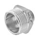 Ниппель редукционный Nolf NFC.N0610-N-1"x1/2" никелированный