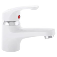 Смеситель для умывальника Plamix Afina-001 White (без подвода)