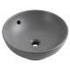 Раковина накладная Mixxus Premium TOPPER-0201 GRAY 410x410x165mm с переливом