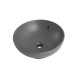 Раковина накладная Mixxus Premium TOPPER-0201 GRAY 410x410x165mm с переливом