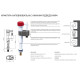 Арматура наполнительная Koer KT-0103-1/2" с нижним подвод., латун. резьба 1/2"