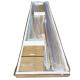 Душевая кабина без поддона Koer SR SC03-90x90x200-TR-12 прозрачное стекло Easy Clean 6мм, матовое з