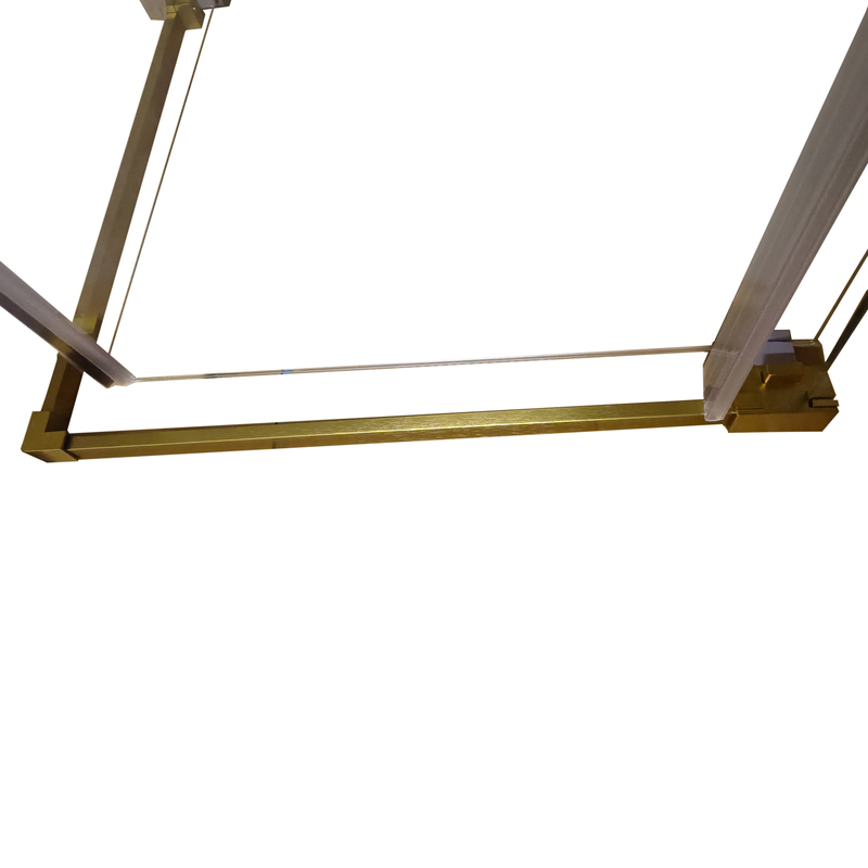 Душевая кабина без поддона Koer SR SC03-90x90x200-TR-12 прозрачное стекло Easy Clean 6мм, матовое з