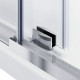 Душевая кабина без поддона Koer SR SC07-120x90x200-TR-01 прозрачное стекло Easy Clean 8мм, хром (KR