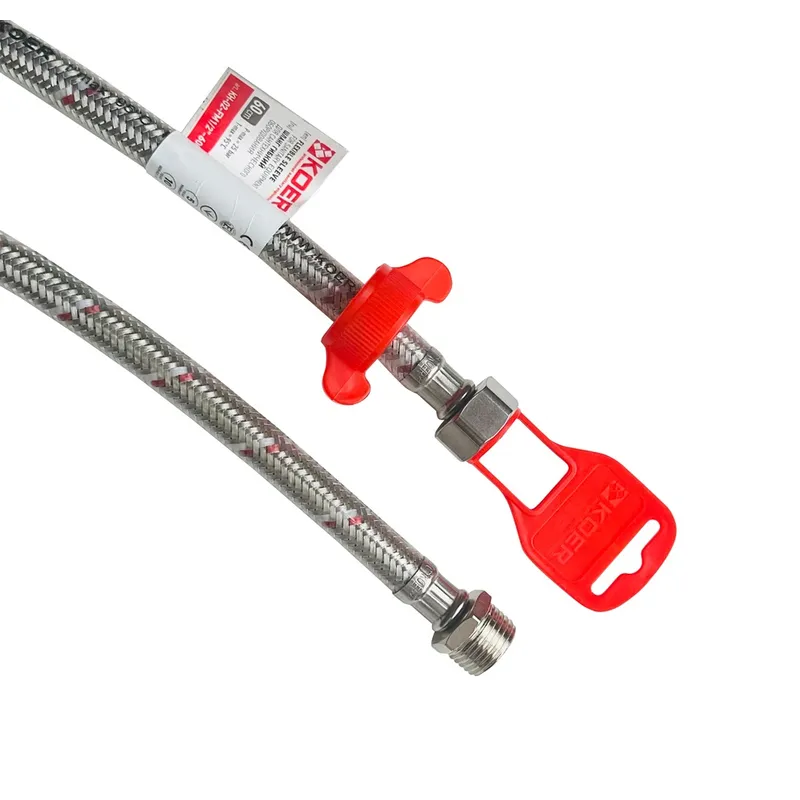 Гибкая подводка в силиконовой оболочке Koer KH-02-FM1/2"-1500