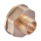 Переходник Koer KF.A1012.WN - 1-1/4"x1" без никеля