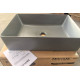 Раковина накладная Mixxus Premium QUADRO-0108 GRAY 550x390x145mm