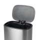 Мусорное ведро с плавным закрытием овальное Mixxus Premium Diverse-TC0112 SS Color 12л цвет нержаве