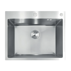 Мойка из нержавеющей стали MIXXUS MH6050 DECOR NANO-SILVER (3.0/0.8) цвет нержавейка