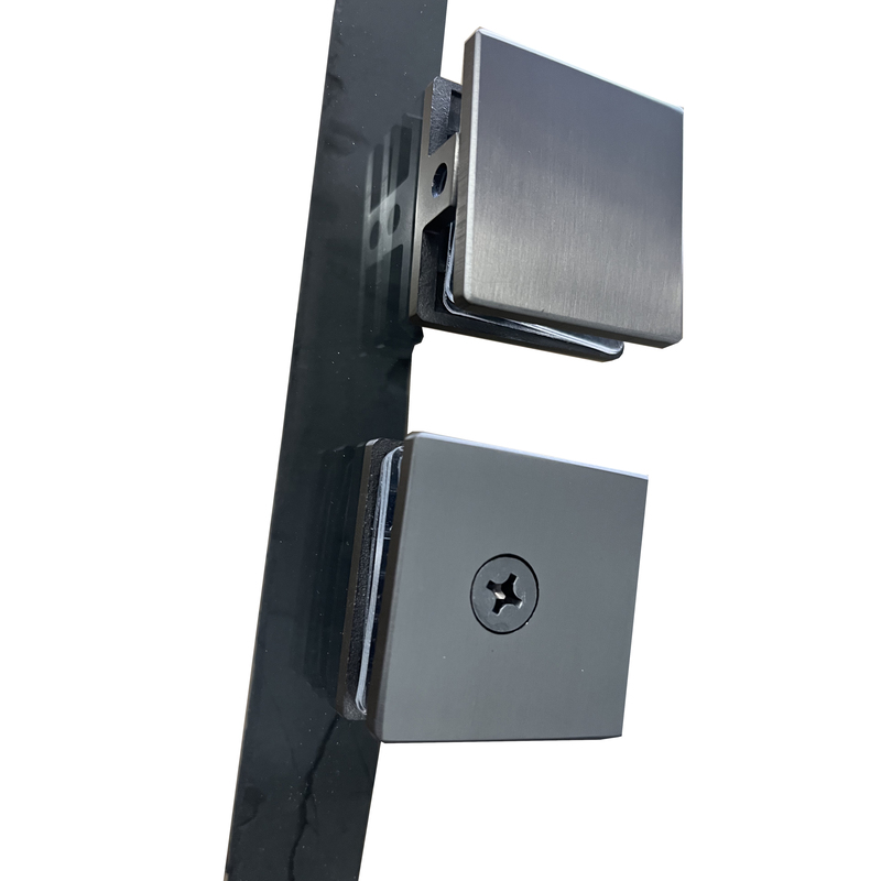 Дверь в нишу Koer SR SD06-140x220-TR-07 прозрачное стекло Easy Clean 8мм, графит