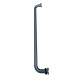 Дверь в нишу Koer SR SD06-140x220-TR-07 прозрачное стекло Easy Clean 8мм, графит