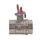 Кран шаровый Waterpro WP602-25FFW - 1" ГГБ (стальная бабочка)