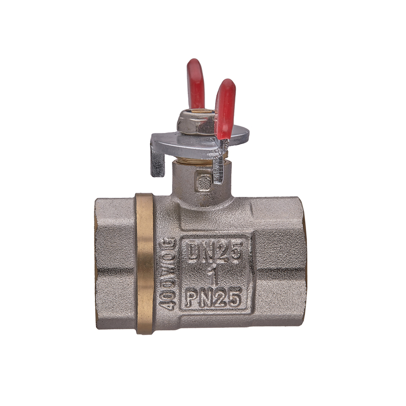 Кран шаровый Waterpro WP602-25FFW - 1" ГГБ (стальная бабочка)