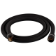 Шланг для душа Zerix Black.F03 150 см силиконовый (цвет черный)