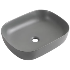 Раковина накладная Mixxus Premium DIVERSE-0115 GRAY 490x395x135mm