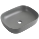 Раковина накладная Mixxus Premium DIVERSE-0115 GRAY 490x395x135mm