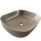 Раковина накладная Mixxus Premium DIVERSE-0115 GRAY 490x395x135mm