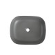 Раковина накладная Mixxus Premium DIVERSE-0115 GRAY 490x395x135mm