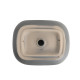 Раковина накладная Mixxus Premium DIVERSE-0115 GRAY 490x395x135mm