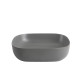 Раковина накладная Mixxus Premium DIVERSE-0115 GRAY 490x395x135mm