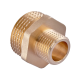 Ниппель редукционный Koer KF.N0810.WN - 1"x3/4'' без никеля