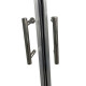 Душевая кабина без поддона Koer SR SC04-100x100x195-TR-01 прозрачное стекло Easy Clean 5мм, хром (K