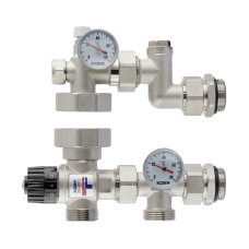 Смесительный узел Koer KR.2022 - 1" (с термостатическим смесительным клапаном 20-43°C)